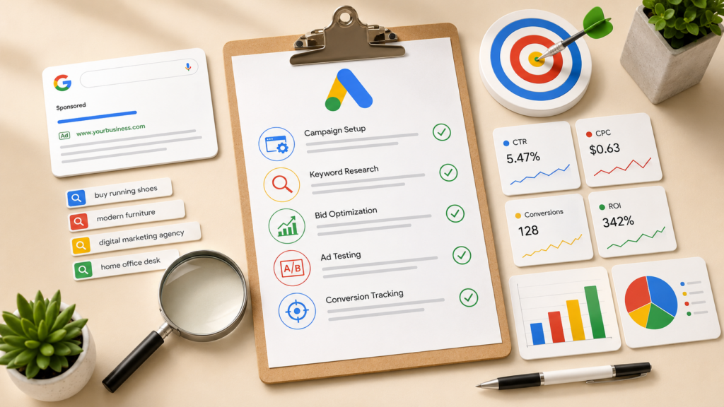 PROFESSIONAL GOOGLE ADS MANAGEMENT SERVICES