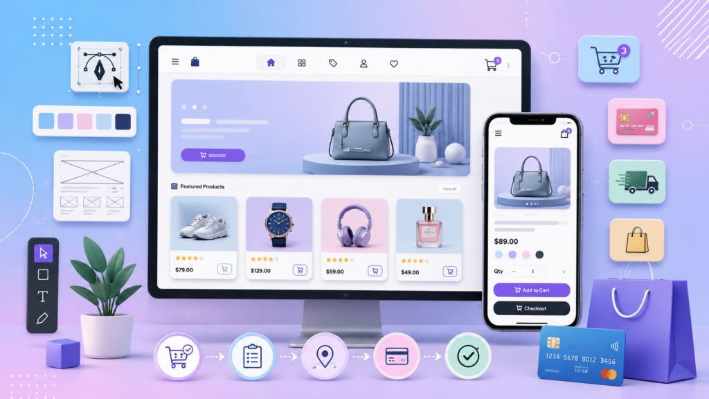 PROFESSIONAL ONLINE SALES WEBSITE DESIGN SERVICES