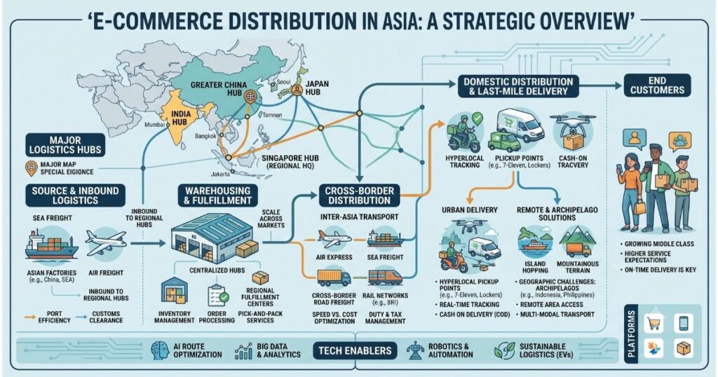 Ecommerce Distribution in Asia: How to Build a Multi-Market Operation That Scales (2026)