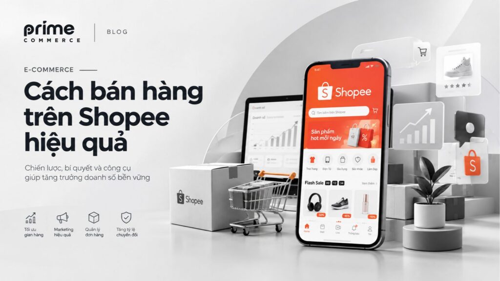 Cách Bán Hàng Trên Shopee Hiệu Quả: Hướng Dẫn Toàn Diện Cho Nhãn Hàng (2026)