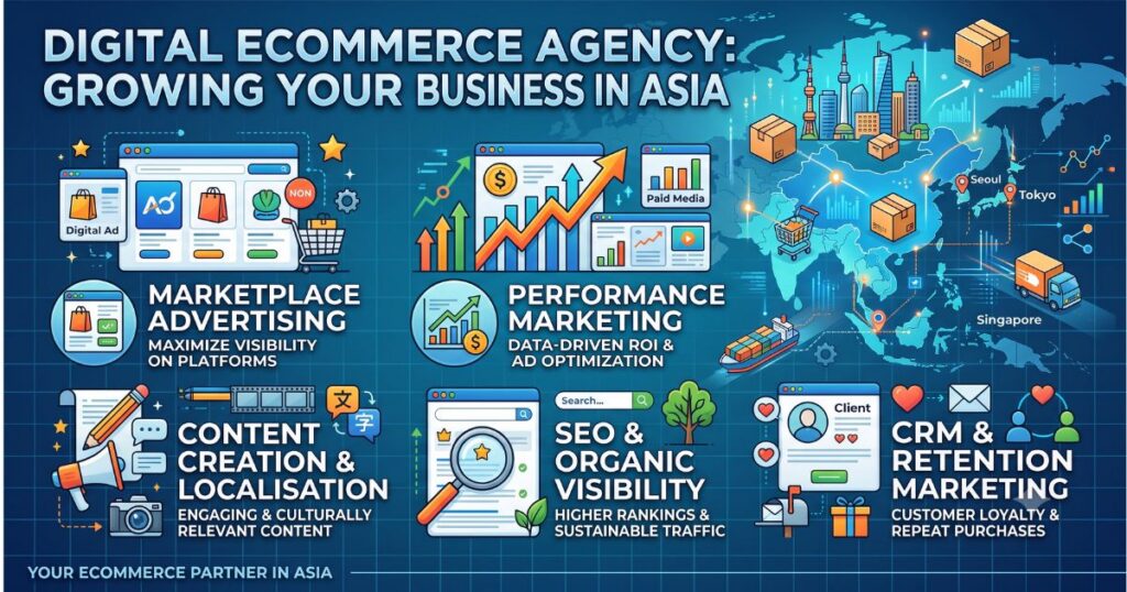 How to Choose a Digital Marketing Agency for Ecommerce in Asia (2026)