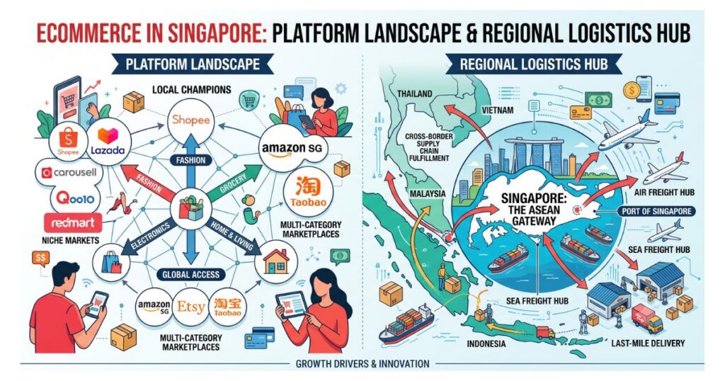 Ecommerce in Singapore: The Asian Market Gateway Guide for Brands (2026)