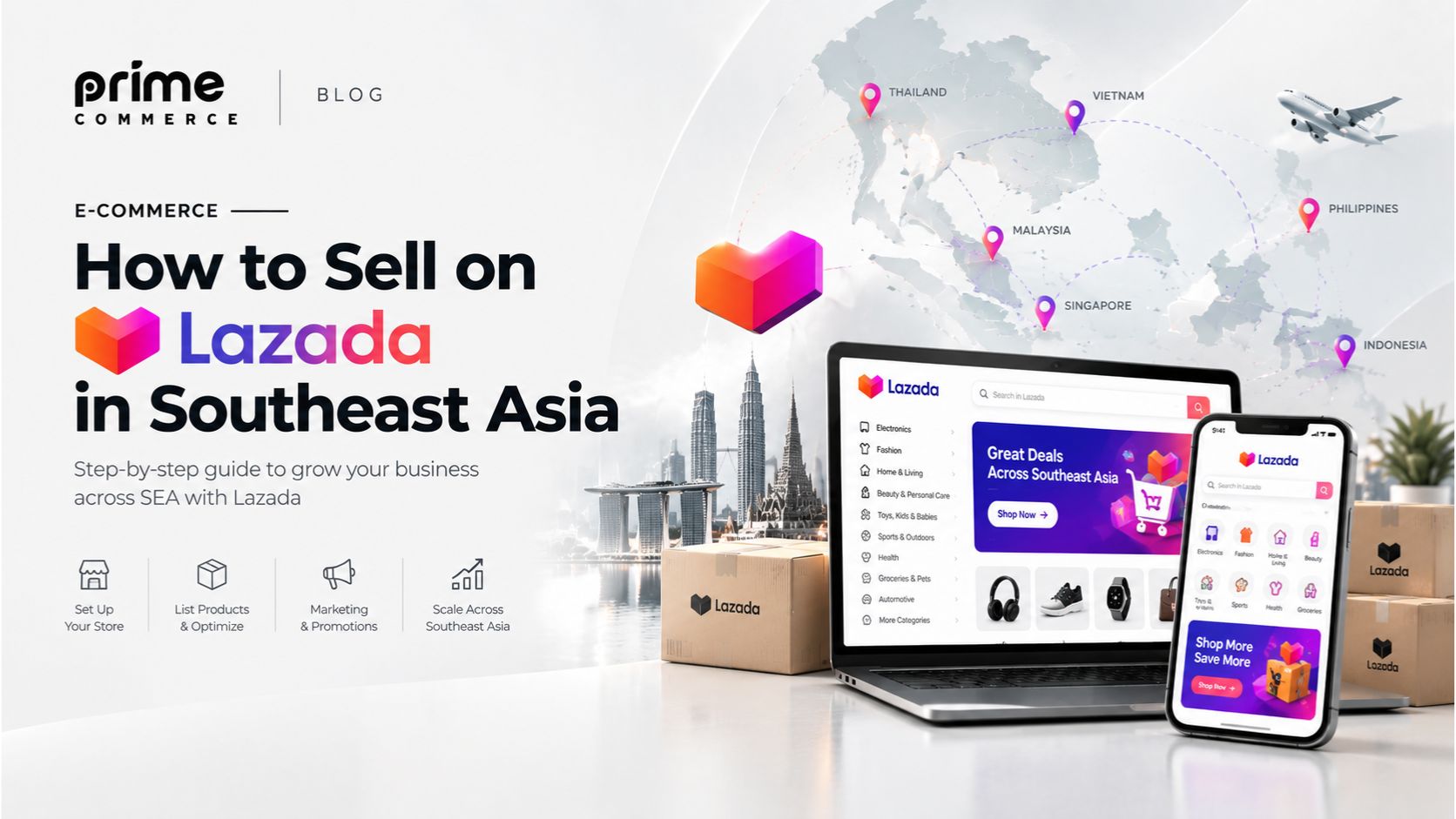 How to sell on Lazada in SEA