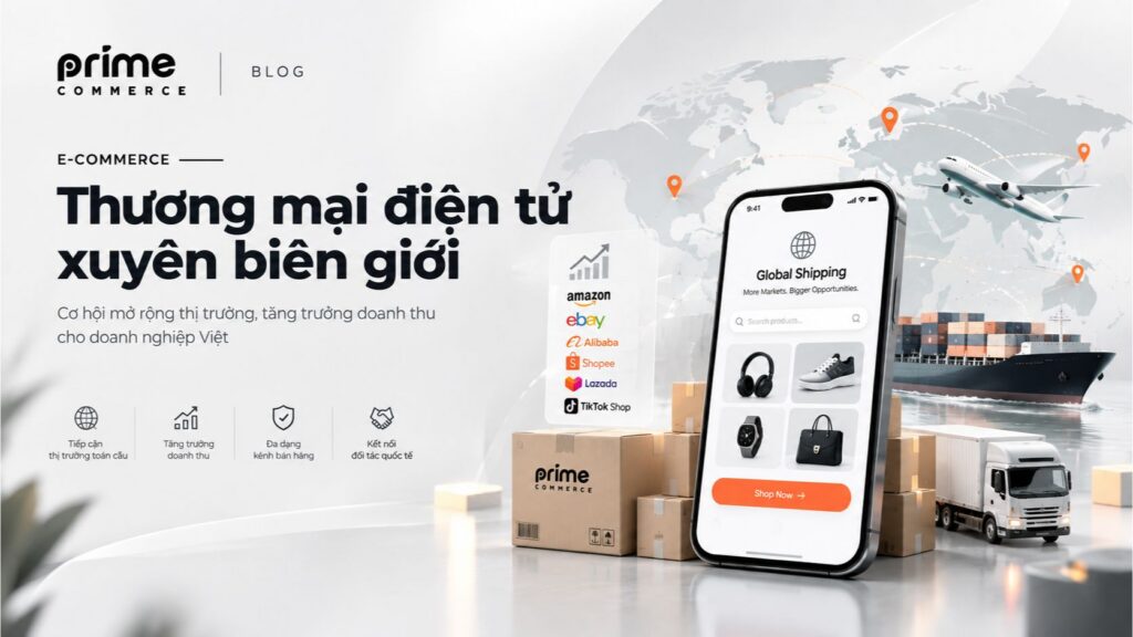 Thương Mại Điện Tử Xuyên Biên Giới: Hướng Dẫn Cho Thương Hiệu Việt Nam Muốn Mở Rộng Ra Khu Vực (2026)